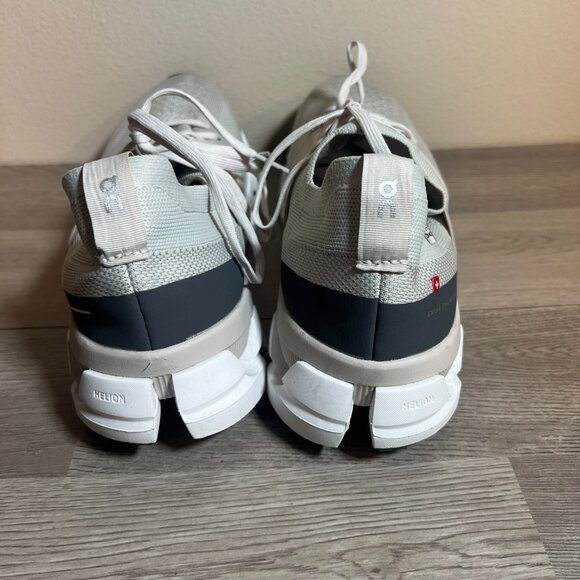 Nearly New ON Running Shoes Cloudswift Men's 10.5 Pearl White Gray - Picture 9 of 12